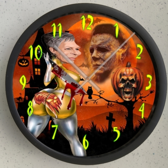 Michael Myers Halloween clock - Picture 2 of 4